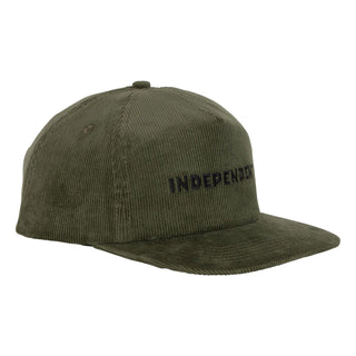 Independent Trucks Skateboard Hat Beacon Snapback Olive