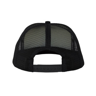 OJ Wheels Skateboard Hat Standard Mesh Trucker High Profile Black