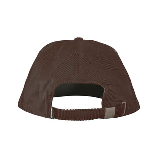 Santa Cruz Skateboards Hat Screaming Wave Strapback Brown