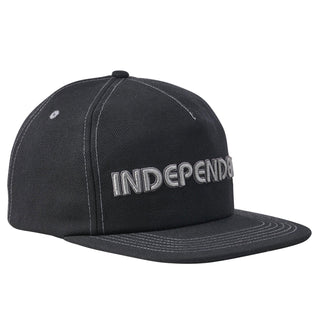 Independent Trucks Skateboard Hat Groundwork Snapback Black OS
