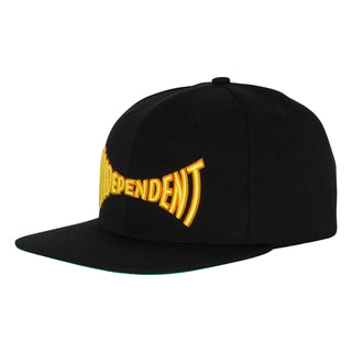 Independent Trucks Hat Spanning Snapback Structured Black