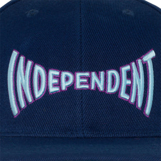 Independent Trucks Hat Spanning Snapback Structured Navy