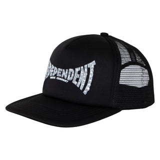 Independent Trucks Hat Skull Span Mesh Trucker Black