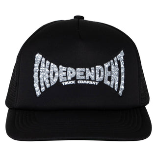 Independent Trucks Hat Skull Span Mesh Trucker Black