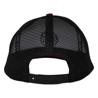 Santa Cruz Skateboards Hat Cruz Embroidered Mesh Trucker Maroon/Slate