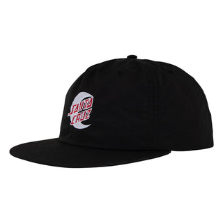 Santa Cruz Skateboards Hat Mini Moon Dot Snapback Womens Black