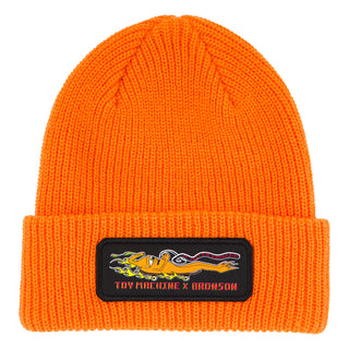 Bronson Speed Co. Beanie x Toy Machine Long Shoreman Orange