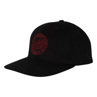 Santa Cruz Skateboards Hat Loco Dot Snapback Black