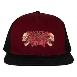Creature Skateboards Hat Cannibal Corpse Snapback Cardinal