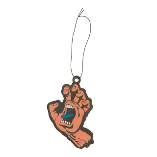 Santa Cruz Skateboards Air Freshener Screaming Hand Bright Orange