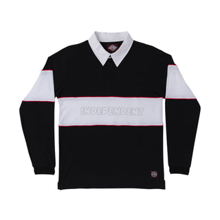 Independent Longsleeve Shirt ITC Streak Black/White