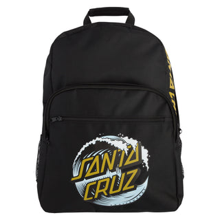 Santa Cruz Skateboards Backpack Wave Dot Black w/Gold