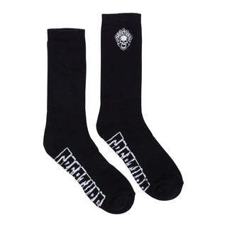 Creature Skateboards Socks Bonehead Flame Crew Yellow/Green Fade