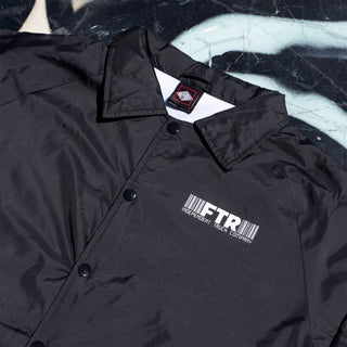 Independent Truck Co Coat FTR Barcode Coach Windbreaker Black