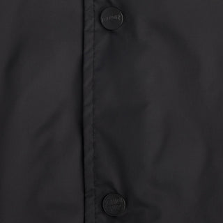 Santa Cruz Skateboards Coat Thrasher Flame Dot Coach Jacket Black