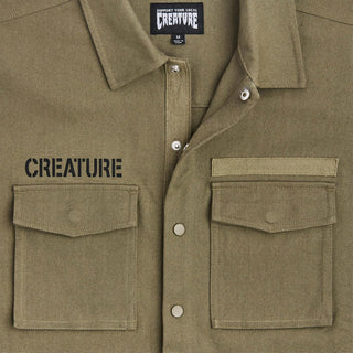 Creature Skateboard Jackets Recruiter Lightweight Army