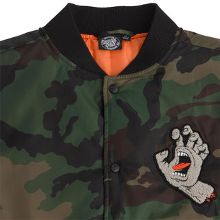 Santa Cruz Skateboards Coat Screaming Hand Stadium Jacket Camo