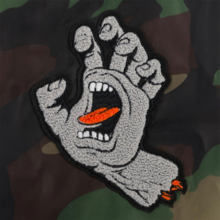 Santa Cruz Skateboards Coat Screaming Hand Stadium Jacket Camo