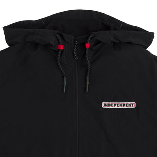 Independent Skateboards Windbreaker Heights Hooded Jacket Black