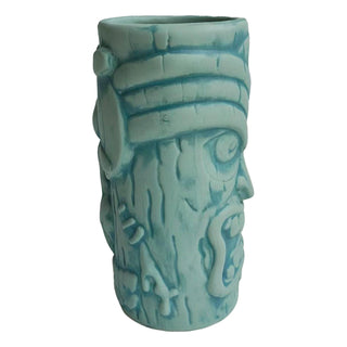 Santa Cruz Tiki Mug Rob Roskopp Blue Patina