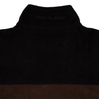 Independent Trucks Coat BTG Fleece Jacket Dark Brown/Black