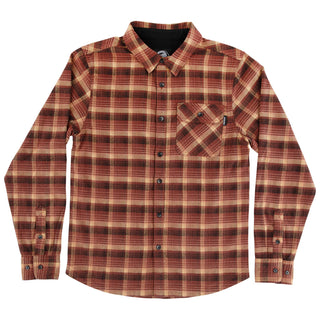 Santa Cruz Skateboards Longsleeve Classic Flannel Red Plaid