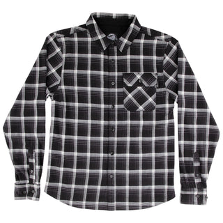 Santa Cruz Skateboards Longsleeve Classic Flannel Black Plaid