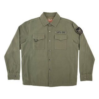 Santa Cruz x Stranger Things Coat Crawl Utility Jacket Army