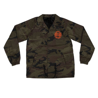 Independent Trucks Coat Truck Co Legacy Cross Coach Windbreaker Camo
