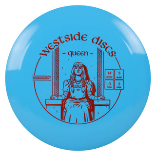 Westside Disc Golf Tournament Queen Distance Driver 14/5/-3/2 Blue/Orange 174 grams
