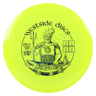 Westside Disc Golf VIP Ahti Fairway Driver 9/3/0/4 Yellow/Blue 173 grams