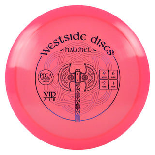 Westside Disc Golf VIP Air Hatchet Fairway Driver 9/6/-2/1 Pink/Indigo 156 grams