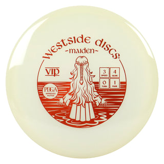 Westside Disc Golf VIP Maiden Putter 3/4/0/1 White/Orange 173 grams