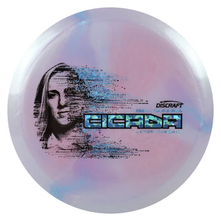 Discraft Disc Golf 2026 Missy Gannon Tour Series Cicada Pink Lavender/Blue Shatter 175-176g