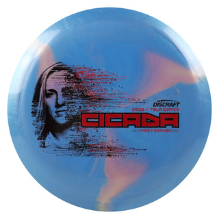 Discraft Disc Golf 2026 Missy Gannon Tour Series Cicada Blue Pink/Red 170-172g