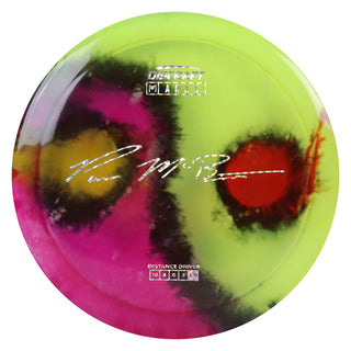 Discraft Disc Golf Paul McBeth Z Line Fly Dye Anax Distance Driver 10/6/0/3 Purple DayGlo/Holo Prisms 170-172g
