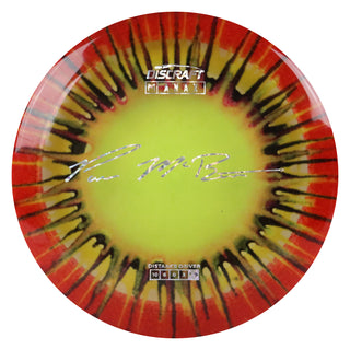 Discraft Disc Golf Paul McBeth Z Line Fly Dye Anax Distance Driver 10/6/0/3 Black Splat/McBeth Holo 170-172g