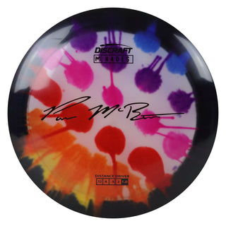 Discraft Disc Golf Paul McBeth Z Line Fly Dye Hades Distance Driver 12/6/-3/2 Black Dots/Black 170-172g