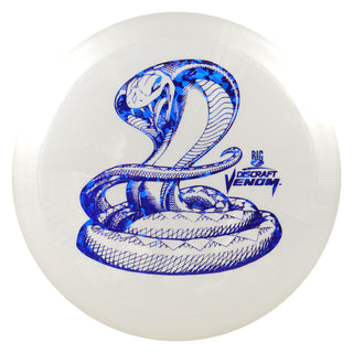 Discraft Disc Golf Big Z Venom Distance Driver 13/5/0/3 White/Navy Shatter 167-169g