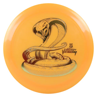 Discraft Disc Golf Big Z Venom Distance Driver 13/5/0/3 Orange/Gold 164-166g