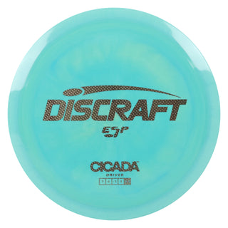 Discraft Disc Golf ESP Cicada Fairway Driver 7/6/-1/1 Aqua Blue/Silver Weave 160-163g