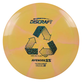 Discraft Disc Golf Recycled ESP Avenger SS Distance Driver 10/5-3/1 Orange Pink/Black Prisms 173-174g