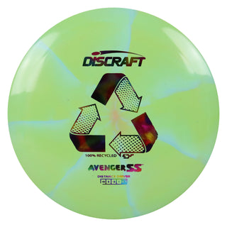 Discraft Disc Golf Recycled ESP Avenger SS Distance Driver 10/5-3/1 Green Blue/Jellybean 173-174g