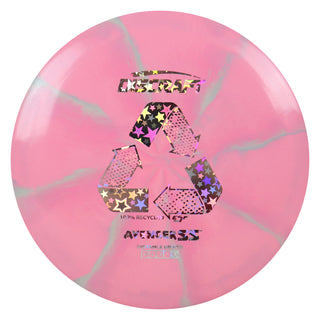Discraft Disc Golf Recycled ESP Avenger SS Distance Driver 10/5-3/1 Pink Grey/Holo Stars 170-172g