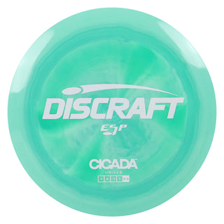 Discraft Disc Golf ESP Cicada Fairway Driver 7/6/-1/1 Shamrock/White 175-176g