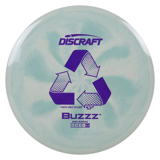 Discraft Disc Golf Recycled ESP Buzzz Midrange 5/4/-1/1 Dark Mint/Purple 170-172g