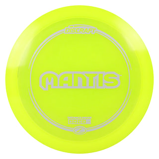 Discraft Disc Golf Z Line Mantis Distance Driver 8/4/-2/2 Yellow/Silver 173-174g
