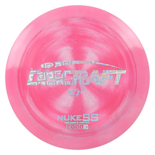 Discraft Disc Golf ESP Nuke SS Distance Driver 13/5/-3/3 Pink/Cubic Prisms 172g