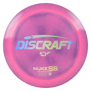 Discraft Disc Golf ESP Nuke SS Distance Driver 13/5/-3/3 Pink Purple/Holo 173g