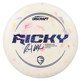 Discraft Disc Golf Ricky Wysocki Signature Jawbreaker Focus Putter 2/2/-1/2 White/Blue 173-174g